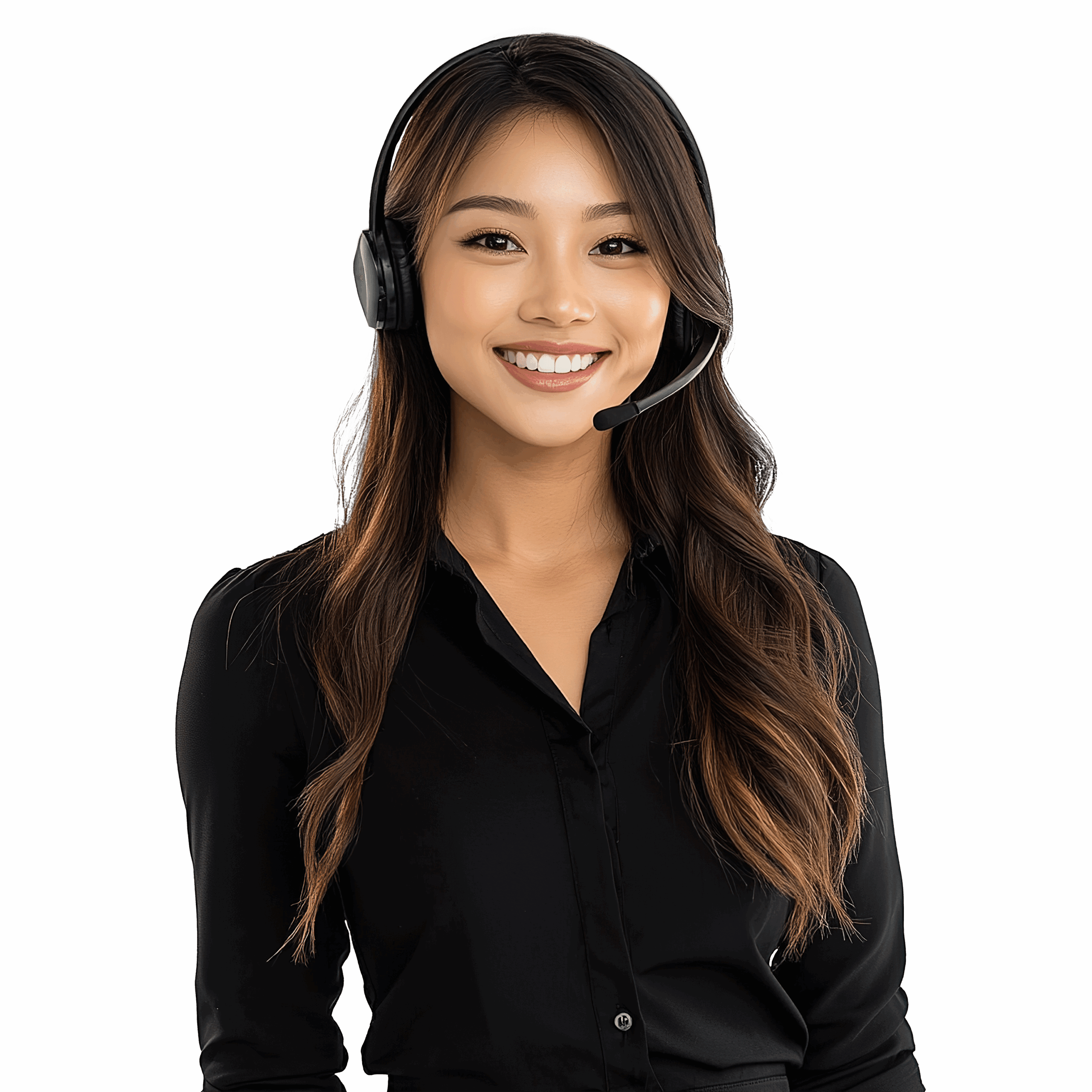 —Pngtree—asian woman in customer support_23097297